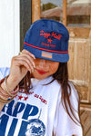 Zapp Hall Grandpa Hat - Red on Blue